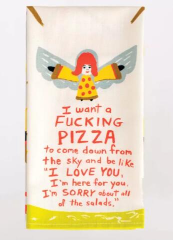  Fucking Pizza Dish Towel