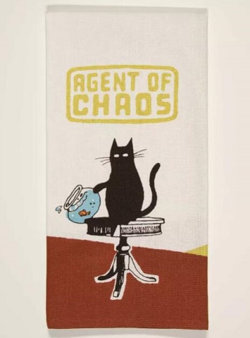 Agent of Chaos Dish Towel 